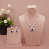 CZ Diamond Necklace set