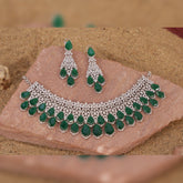 American Diamond Necklase Set