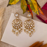Premium MOP Kundan Earring