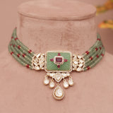 Kundan Choker Necklace Set