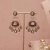 Premium Polki MeenaKari Kundan Necklace Set