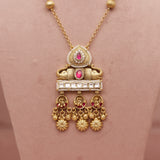 Antique Heritage Pendant Necklace Set