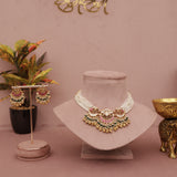 Pachhi Kundan Antique Necklace Set