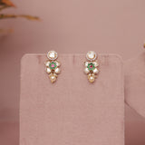 Premium Moissanite Kundan Necklace Set