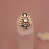 Kundan Finger Ring