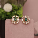 Moissanite Kundan Choker Necklace Set