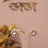 Premium Polki Kundan Studs Earring