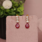 Premium Moissanite Kundan Necklace Set