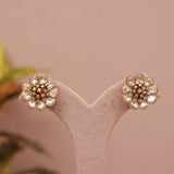 Premium Polki Kundan Studs Earring
