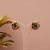 Premium Polki Kundan Studs Earring