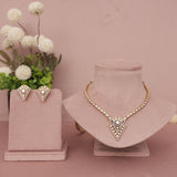 Premium Moissanite Kundan Necklace Set