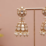 Premium MOP Kundan Earring