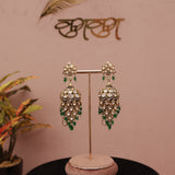 Premium Polki Kundan Jhumka Earring