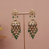 Premium Polki Kundan Jhumka Earring