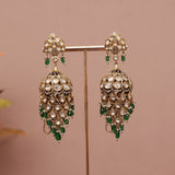 Premium Polki Kundan Jhumka Earring