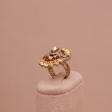 Kundan Finger Ring