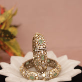 Polki Kundan Bangle