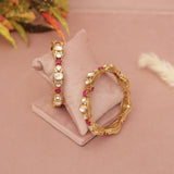 premium Polki Kundan Bangle