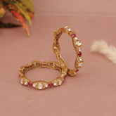 premium Polki Kundan Bangle