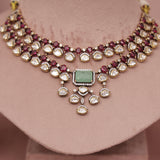 Premium Kundan Necklace Set