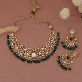 Moissanite Kundan Bridal Necklace Set