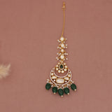 Moissanite Kundan Bridal Necklace Set