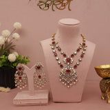 Premium Kundan Layer Necklace Set