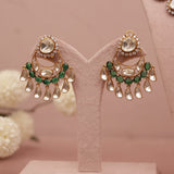 mozonite green earring