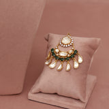 Moissanite Kundan Bridal Necklace Set