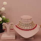 Moissanite Kundan Necklace Set