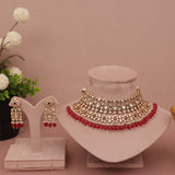 Moissanite Kundan Necklace Set