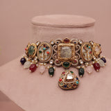 Heritage Sabyasachi Inspired Choker Necklace Set