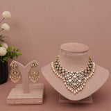 Premium Polki Kundan Necklace Set
