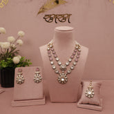 Premium Kundan Layer Necklace Set