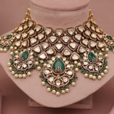 Premium Polki Kundan Bridal Necklace Set