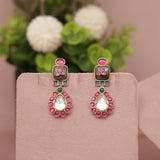 Premium Fusion Kundan Necklace Set