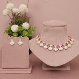 Premium Kundan MOP Necklace Set