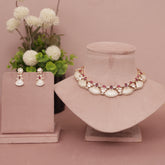 Premium Kundan MOP Necklace Set