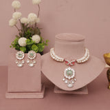 Premium Kundan MOP Necklace Set