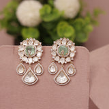 Premium Kundan MOP Necklace Set