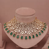Premium Polki Kundan Necklace Set