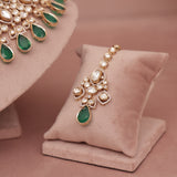 Premium Polki Kundan Necklace Set