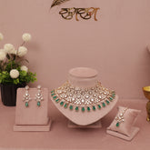 Premium Polki Kundan Necklace Set