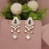 Premium Kundan MOP Necklace Set