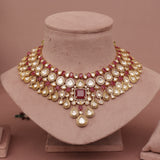 Premium Polki Kundan Necklace Set