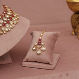 Premium Polki Kundan Necklace Set