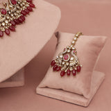 Premium Polki Kundan Necklace Set
