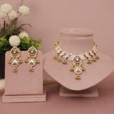 Heritage Pachih Kundan Pearl Necklace set