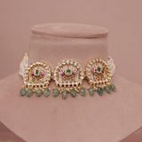 Heritage Kundan Choker Necklace set