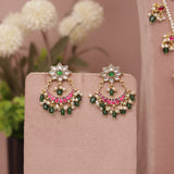 Pachhi Kundan Layer Necklace Set